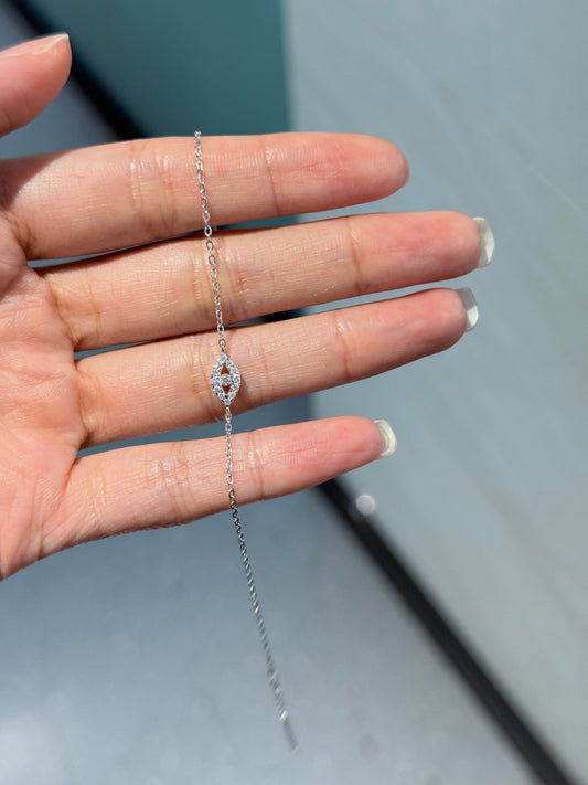 MARQUISE CRYSTAL HALO BRACELET