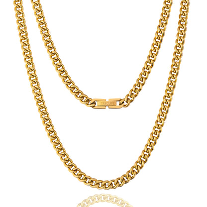 CUBAN CHAIN (GOLD) 5MM