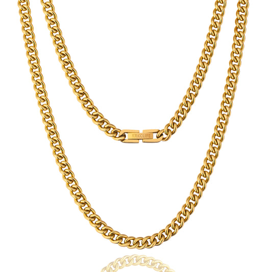 CUBAN CHAIN (GOLD) 5MM