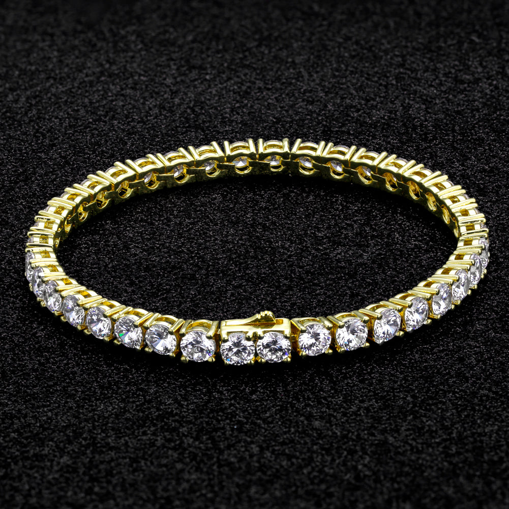 TENNIS BRACELET 3MM (GOLD)