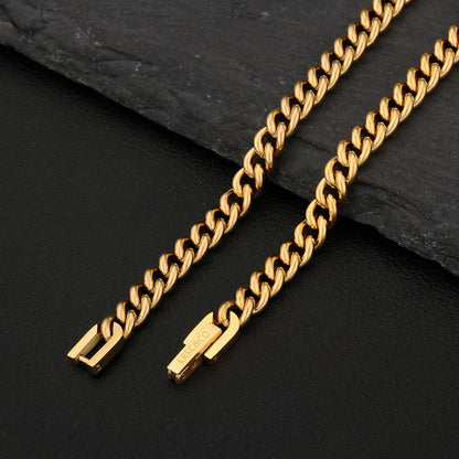 CUBAN CHAIN (GOLD) 5MM