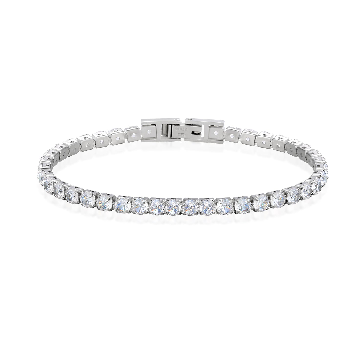 TENNIS BRACELET 3MM (SILVER)